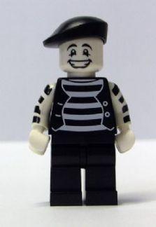 LEGO Minifigure-Mime-Collectible Minifigures / Series 2-Creative Brick Builders